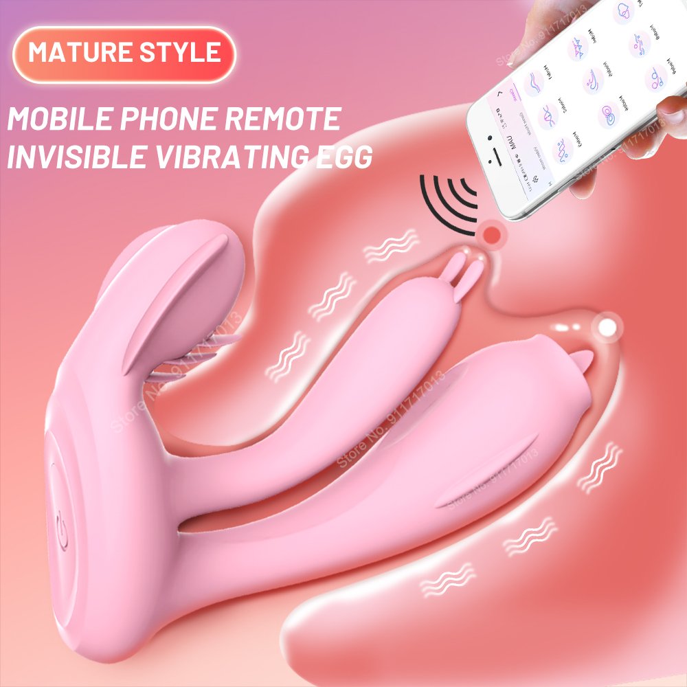 Consolador vibrador inalámbrico con Bluetooth - Más placer shop