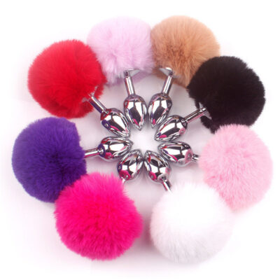 Plug anal cola de conejo