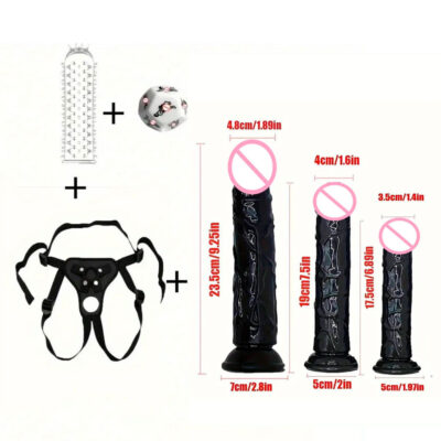 Arnés--Cinturón-+-consolador-realista-+-regalos-4