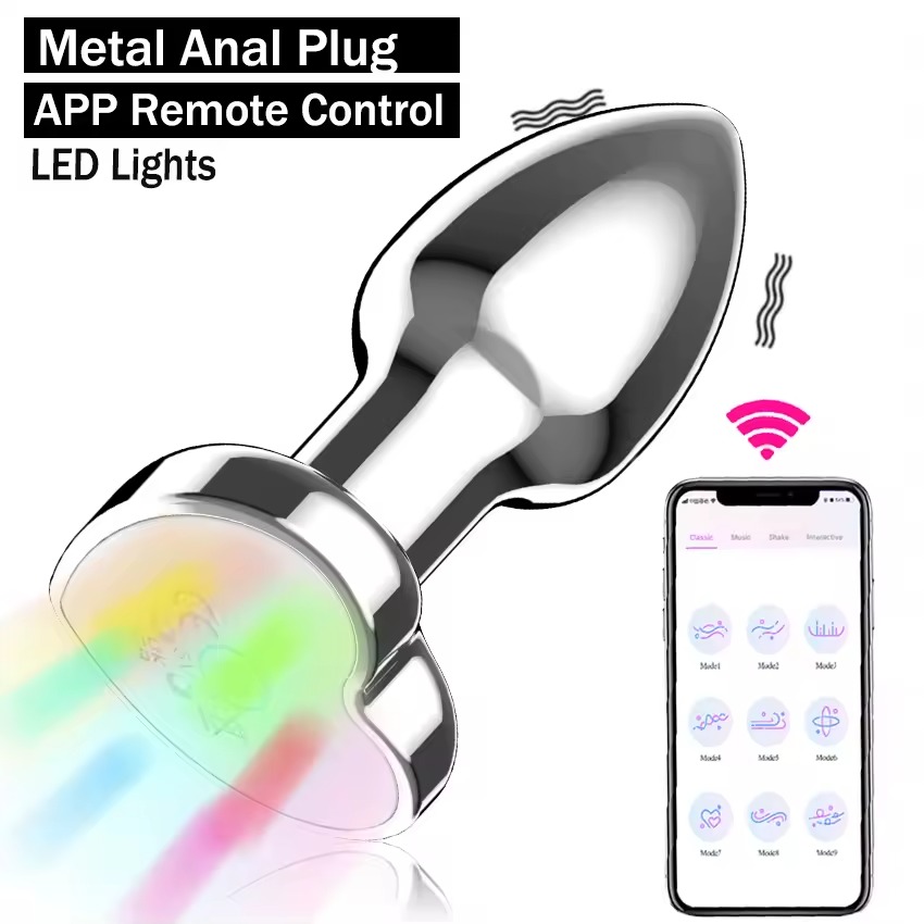 Plus anal corazon, control remoto