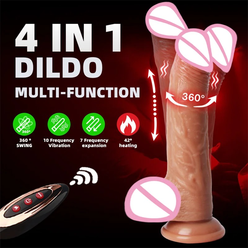 Consolador Vibrador Inalámbrico