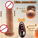 Consolador Vibrador Inalámbrico
