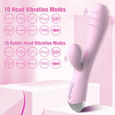 Consoladora vibrador conejo