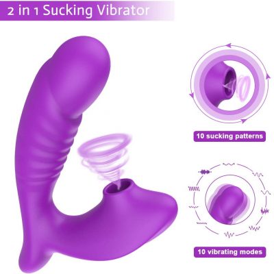 Consolador de pene potente 2 en 1